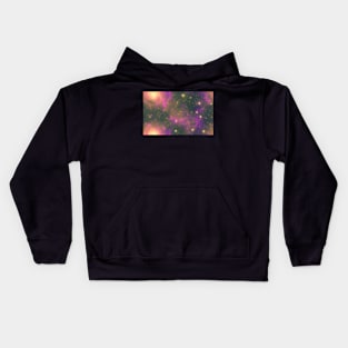 Seamless Stellar Cosmos Texture Patterns XVI Kids Hoodie